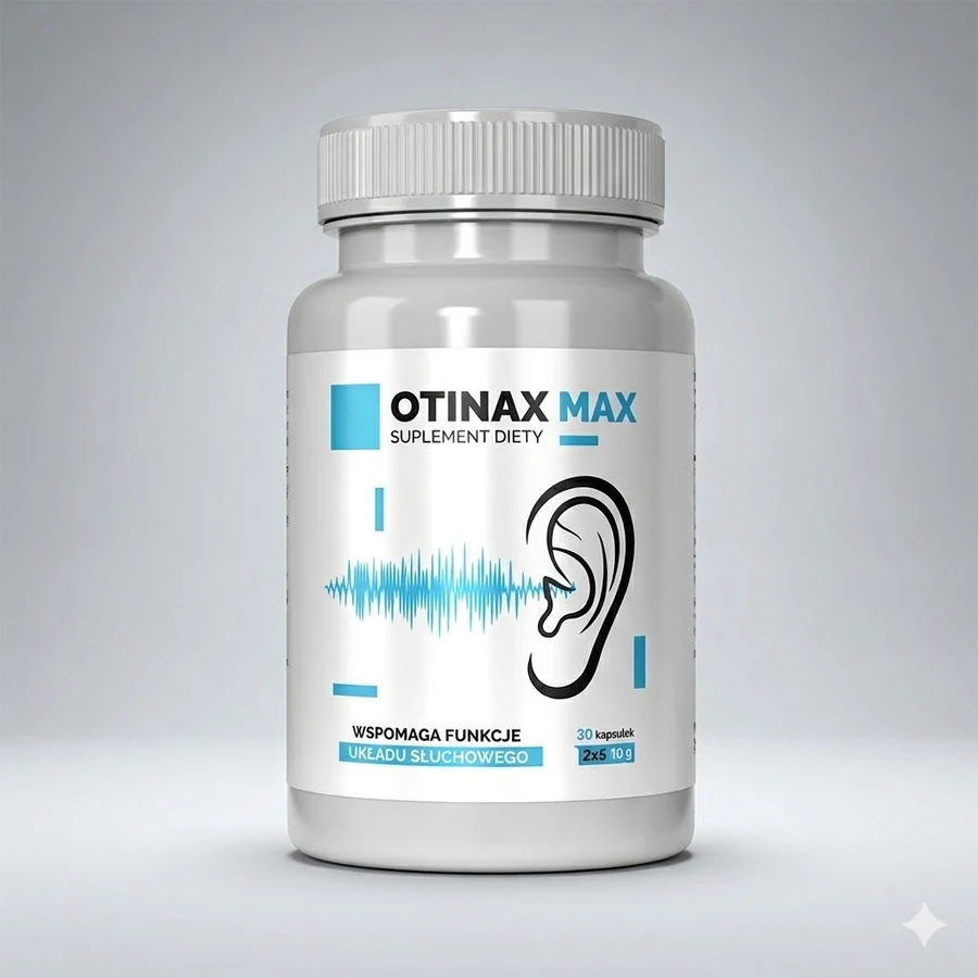 Otinax Max — kapsułki na słuch